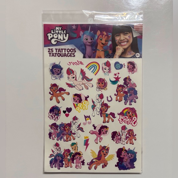 My Little Pony 25 Tattoos - Picture 1 of 4